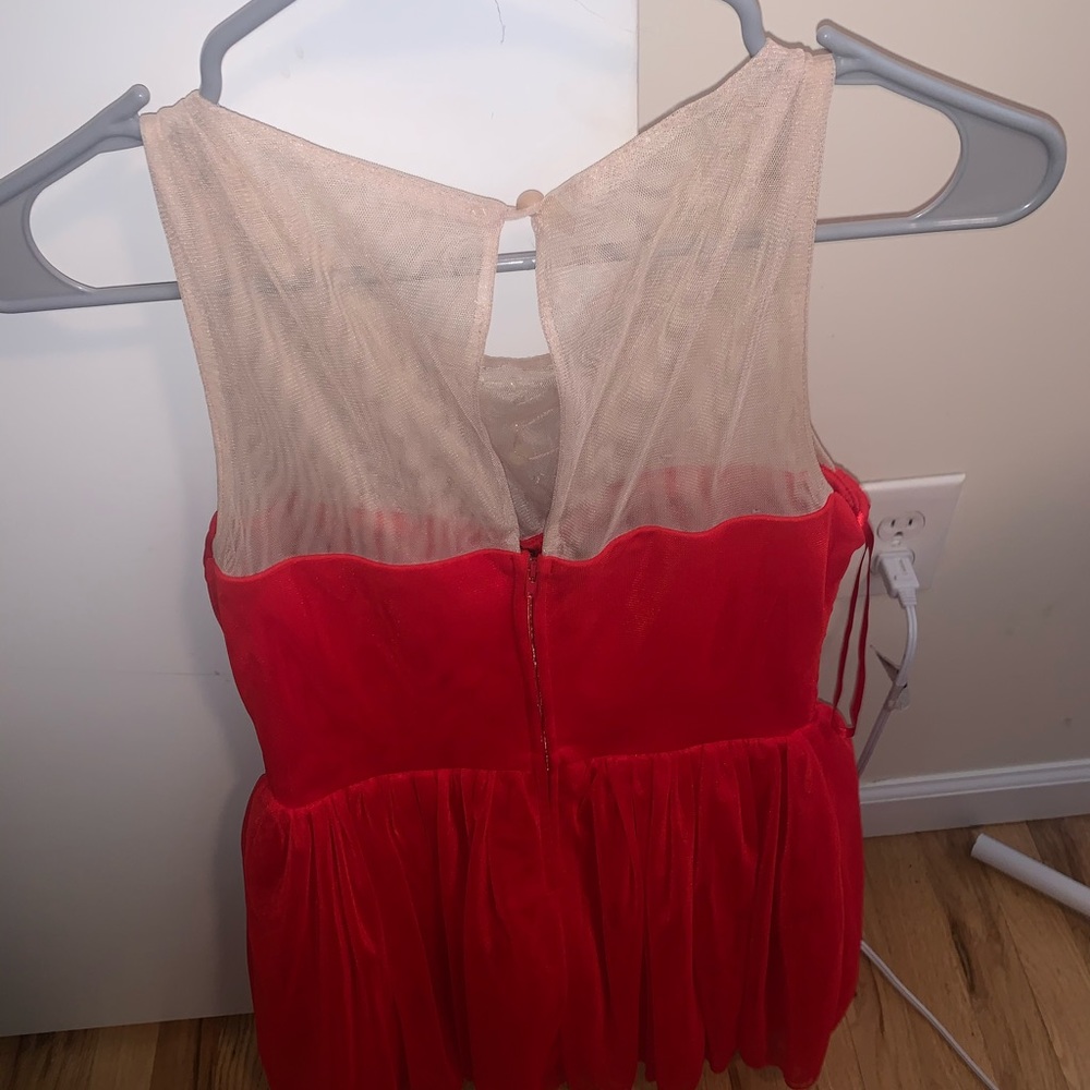 Macy’s Special Occasion Short Red Dress